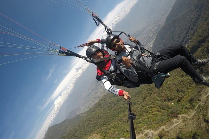 Paragliding Trip with River Rafting - What the 30-minute paragliding flight offers