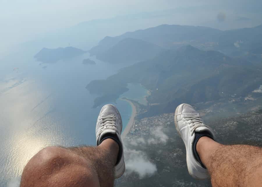 Phuket Paragliding Adventure by TSA Thailand - Taking off from Phuket’s south coast