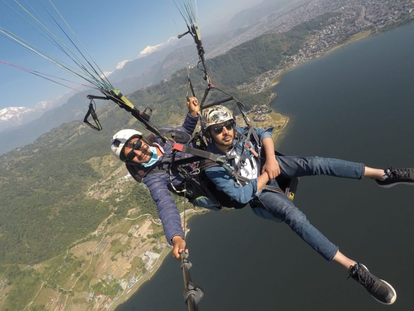 Pokhara: Adventure Paragliding Trip with Photos and Videos - Takeoff and the first minutes in the air