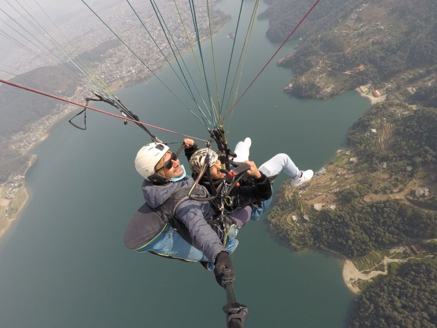 Pokhara: Adventure Paragliding Trip with Photos and Videos - What you see over Phewa Lake and the valley