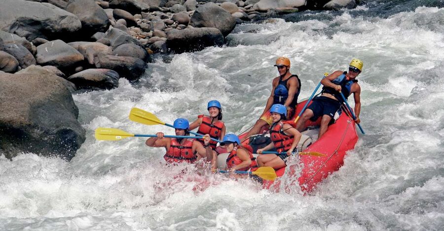 Pokhara: Half Day Upper Seti Rafting & Paragliding adventure - Flying above Phewa Lake and the Annapurna range