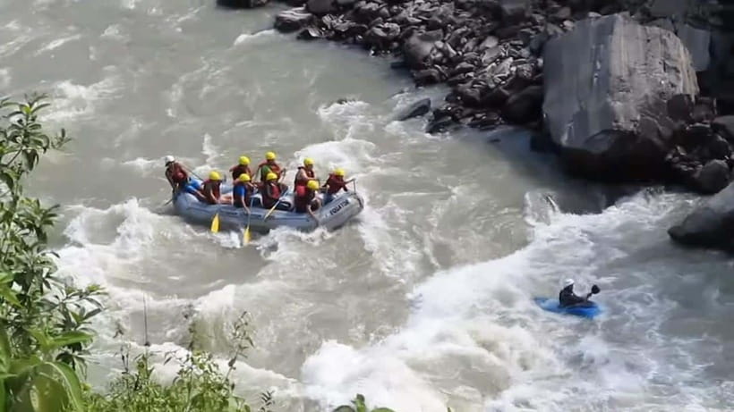 Pokhara: Paragliding and Rafting Adventure with Transfers - The transfer to Upper Seti
