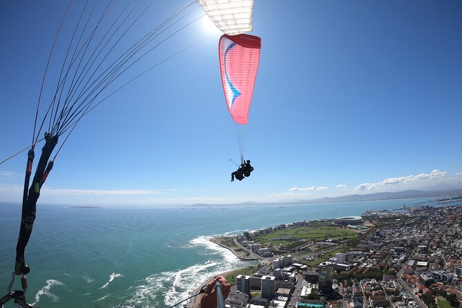 Private Exclusive Tandem Paragliding Experience in Cape Town - Parking, return transport, and timing