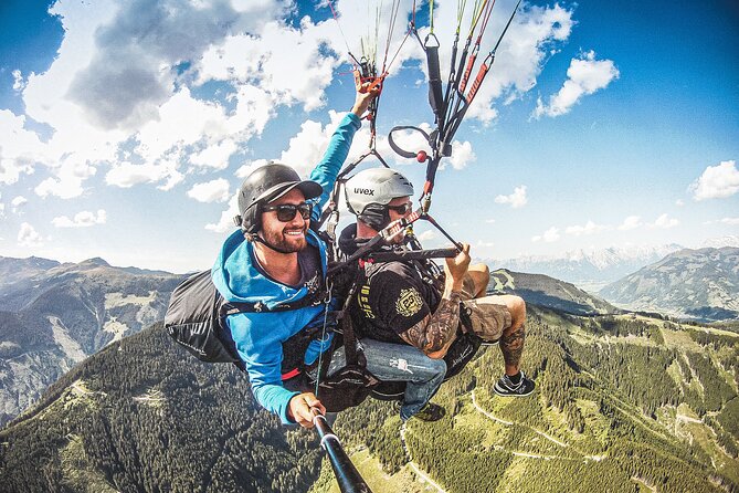 Private tandem flight Classic from the Schmittenhöhe in Zell am See - Key points at a glance