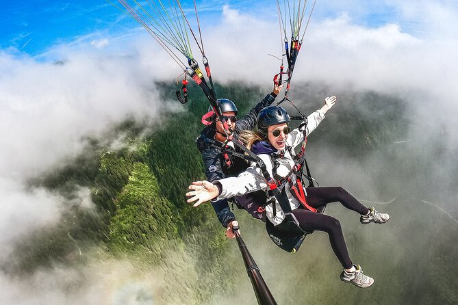 Private tandem flight Classic from the Schmittenhöhe in Zell am See - Families, teenagers, and nervous first-timers