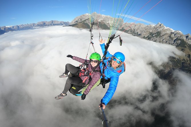 Private Tandem Paragliding Werfenweng Mt Bischling - Cable-car access makes the outing easier
