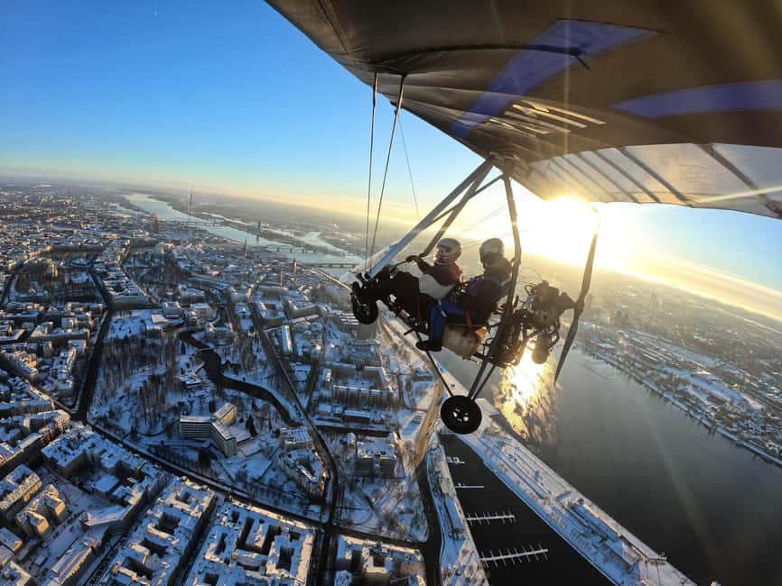 Riga: Hang-Glider 10-Minute Flight Over the City - Taking off from Spilve airfield