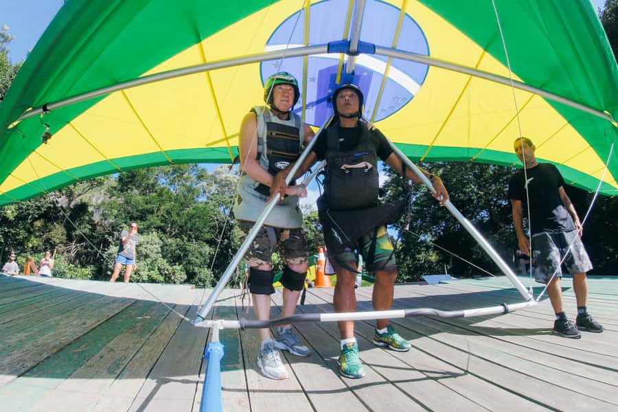 Rio de Janeiro: Hang Gliding Tandem Flight - What takeoff feels like