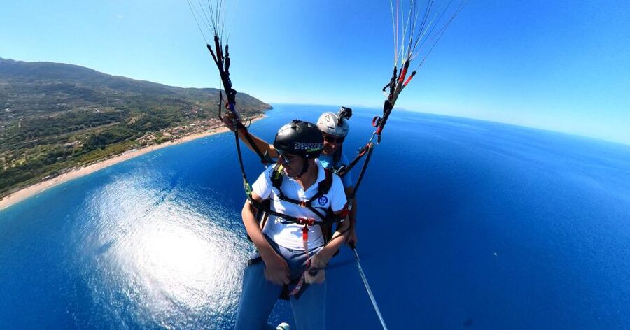 San Vito Lo Capo: paragliding flight with instructor/video - The views from the air