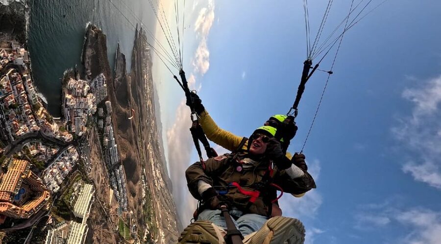 Santa Cruz de Tenerife: Acrobatic Paragliding Flight - Value at $153 per person
