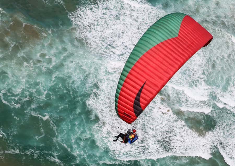 Sedgefield: Standard Tandem Paragliding Flight - Taking Off Above Sedgefield