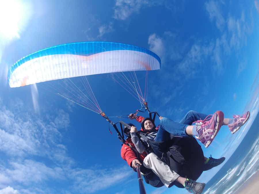 Sedgefield: Standard Tandem Paragliding Flight - The Briefing Before You Leave the Ground