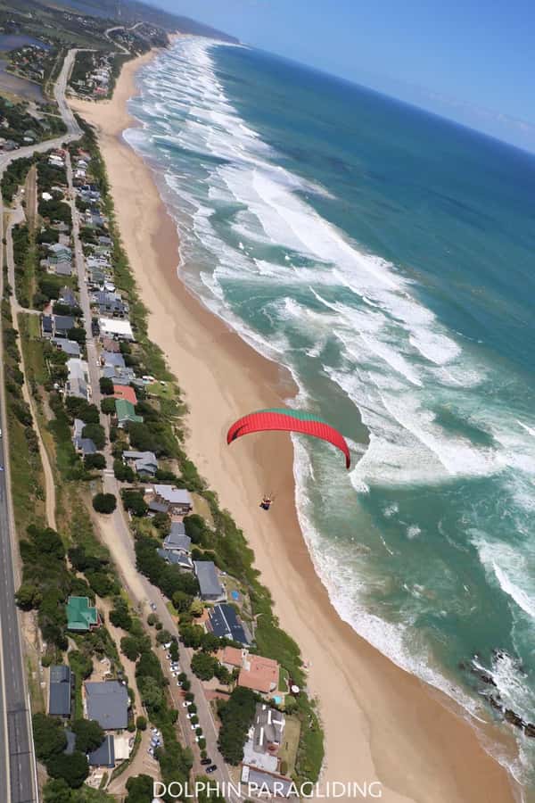 Sedgefield: Standard Tandem Paragliding Flight - Ten Minutes With the Coast Below