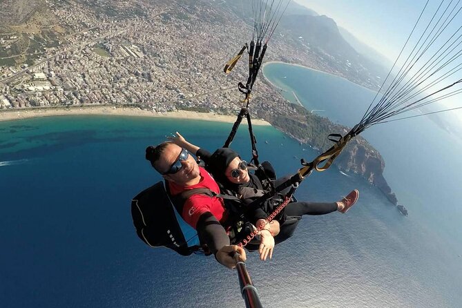 Side Paragliding Experience By Local Expert Pilots - The launch and the flight over the bay