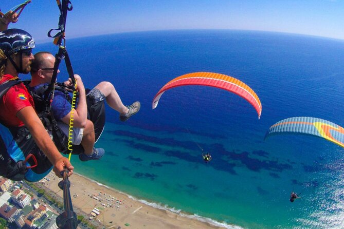 Side Paragliding Experience By Local Expert Pilots - The Alanya stop and the Cleopatra Bay view