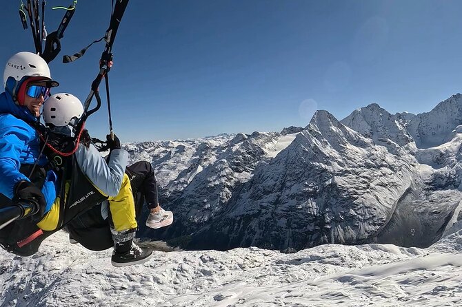 St. Moritz Paragliding Flight Experience - A gentle flight over the Engadine