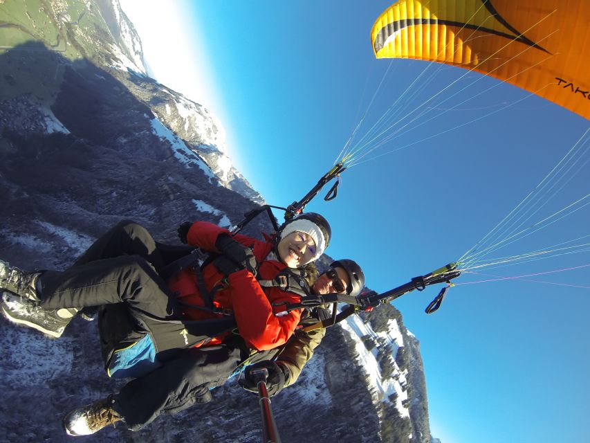 Stans: Tandem Paragliding Experience - The Cable Car Ride to the Mountain Launch Site