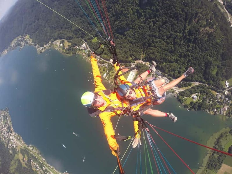 Tandem flight: Paragliding panorama tandem flight - Who Will Enjoy This Most