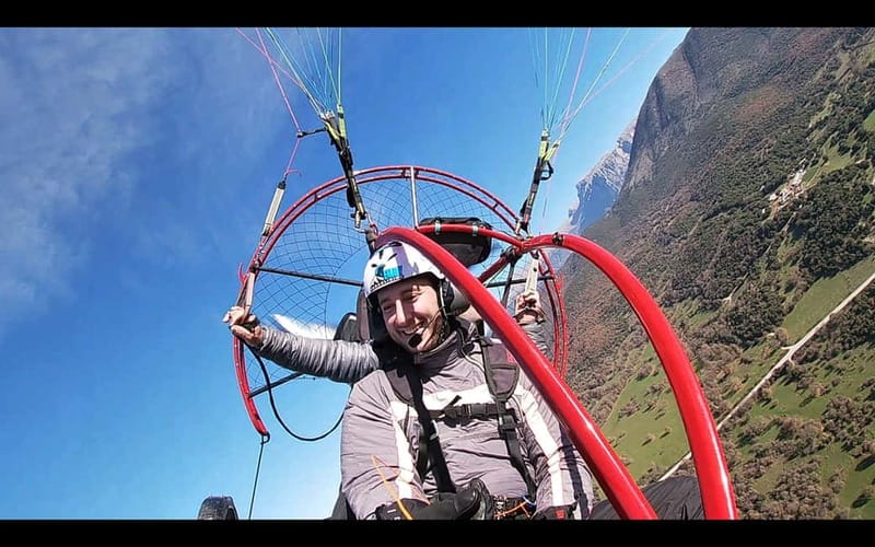 Tandem flight with paramotor from above ioannina zagori - Key points at a glance