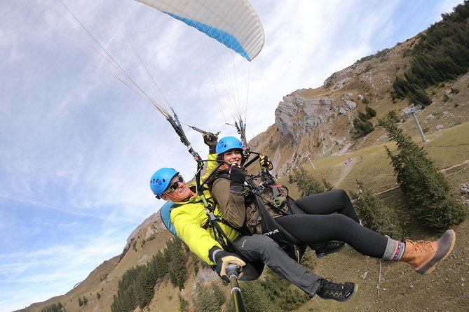 Tandem Flight Zurich-Engelberg - Views of Lake Lucerne, Engelberg, and the Alps