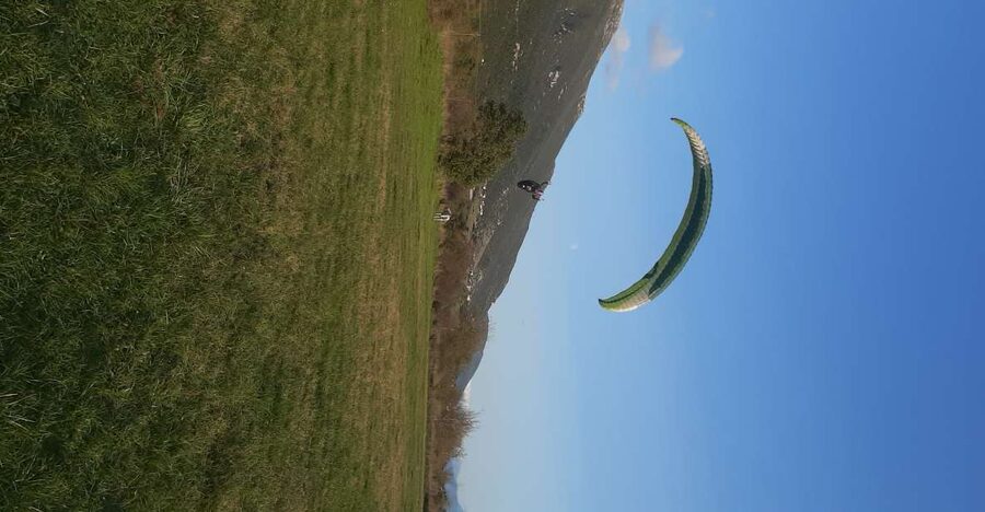 Tandem paragliding above ionian sea syvota - The tandem wing and your time in the air