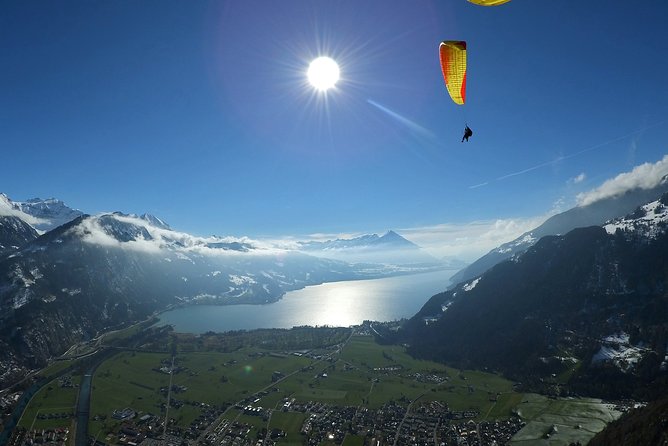 Tandem Paragliding Experience from Interlaken - What each major view adds to the ride