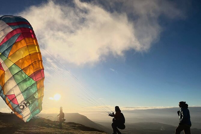 Tandem Paragliding Experience in the Brecon Beacons - Landing and the rest of your day