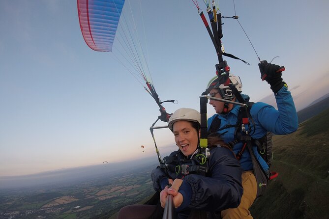 Tandem Paragliding Experience in the Brecon Beacons - Hay Bluff, the Blorenge, and other possible launch sites