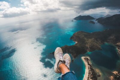 Paragliding In Fethiye Oludeniz, Turkey