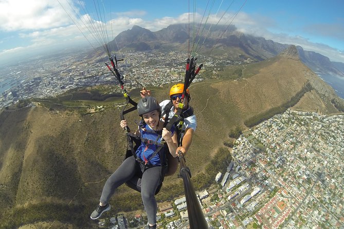Tandem Paragliding Flight - A Qualified Instructor Beside You
