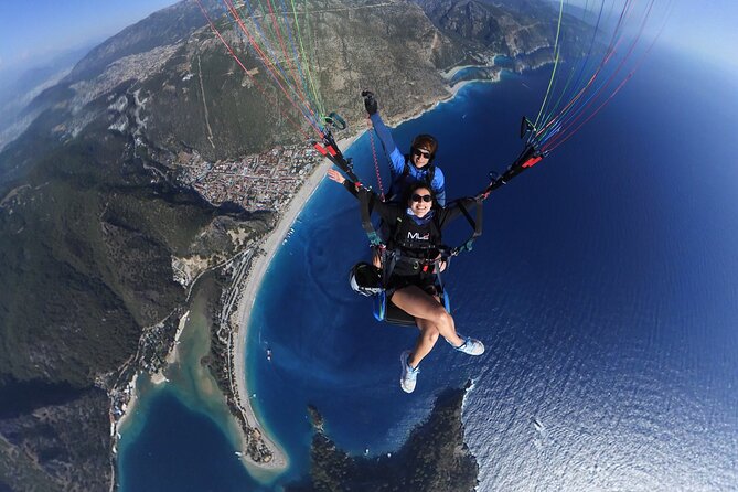 Tandem Paragliding Flight Experience Babadağ Mountain Fethiye - 30 to 45 minutes above Ölüdeniz