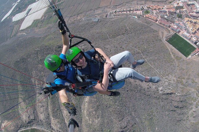 Tandem Paragliding Flight in Costa Adeje from 1100m - Taking off from Ifonche at 1100 meters
