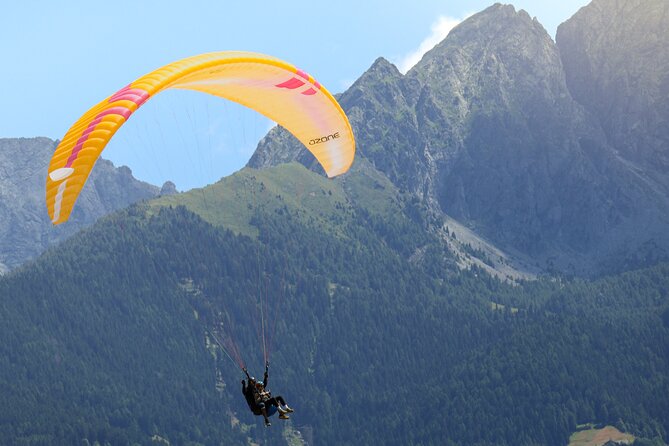 Tandem Paragliding Flight in Dorf Tirol, Merano - Weather, scheduling, and cancellation rules