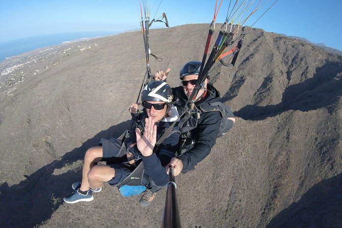 Tandem Paragliding Flight over Tenerife - Landing points and the part you cannot control