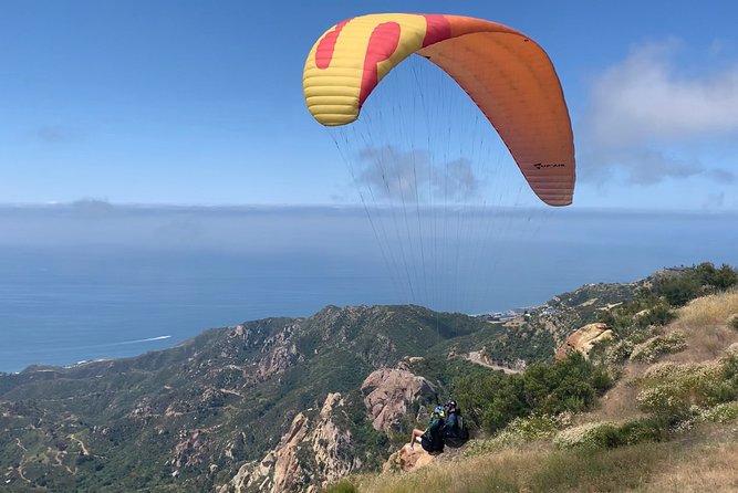 Tandem Paragliding flight with instructor in Malibu - Price and what the $320 buys you