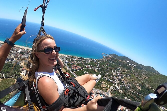 Tandem Paragliding in Alanya, Antalya Turkey with a Licensed Guide - Price, transport, and cancellation details