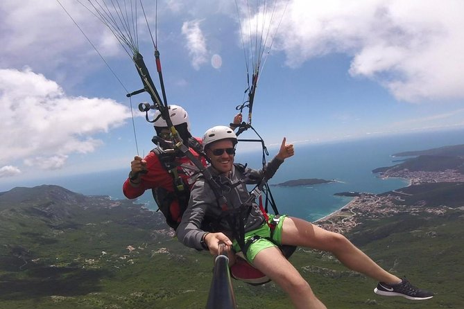 Tandem paragliding in Budva /All-inclusive - Timing, transfers, and weather planning