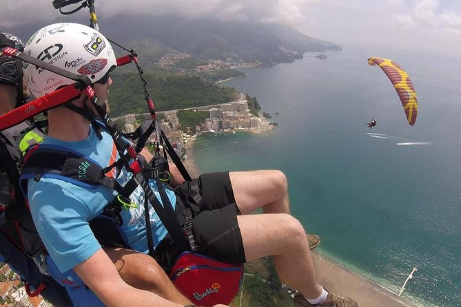 Tandem paragliding in Budva /All-inclusive - What happens at the Budva paragliding meeting point