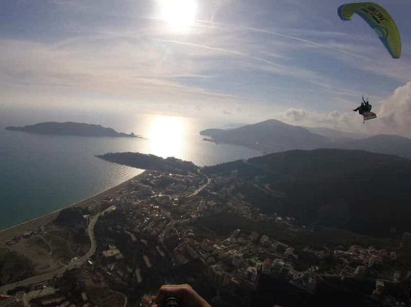 Tandem Paragliding in Budva with Expert Pilots/All-inclusive - GoPro footage adds real value