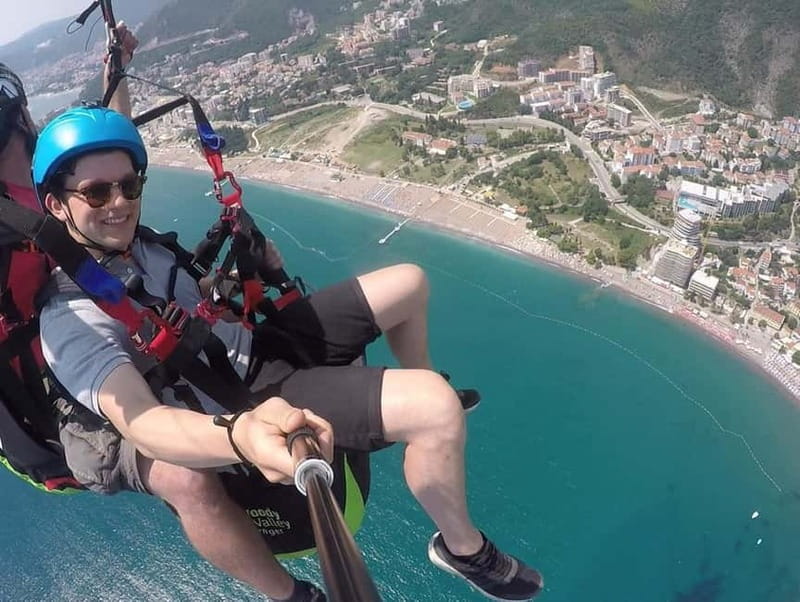 Tandem Paragliding in Budva with Expert Pilots/All-inclusive - Is $116 a fair price?