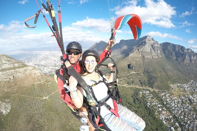 Tandem Paragliding in Cape Town - The First Few Steps Into the Air