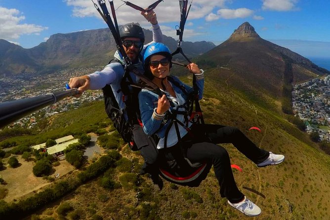 Tandem Paragliding In Cape Town (Icarus) - The Views from Robben Island to Table Mountain