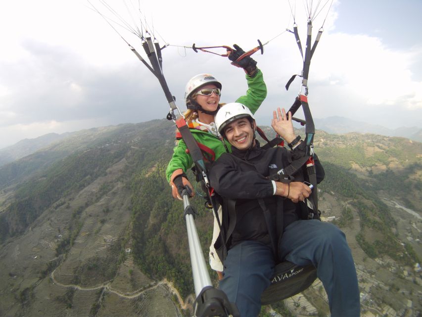 Tandem Paragliding in Pokhara - What you see during the 30-minute flight