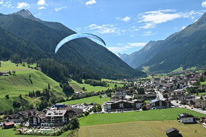 Tandem paragliding in the Stubai Valley near Innsbruck - Is the $151.23 price good value?