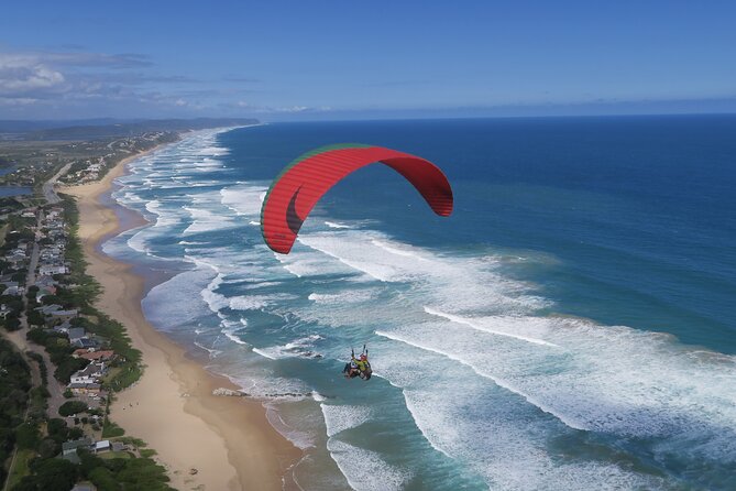 Tandem Paragliding Instructional Flights in Garden Route - Paperwork, briefing, and the harness
