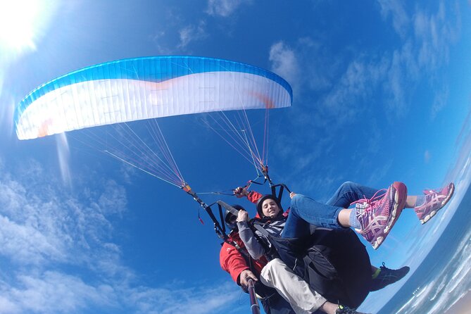 Tandem Paragliding Instructional Flights in Garden Route - The first few steps into the air