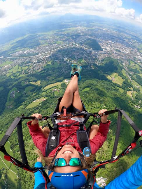 Tandem Paragliding Salzburg City - What to wear for a safe takeoff