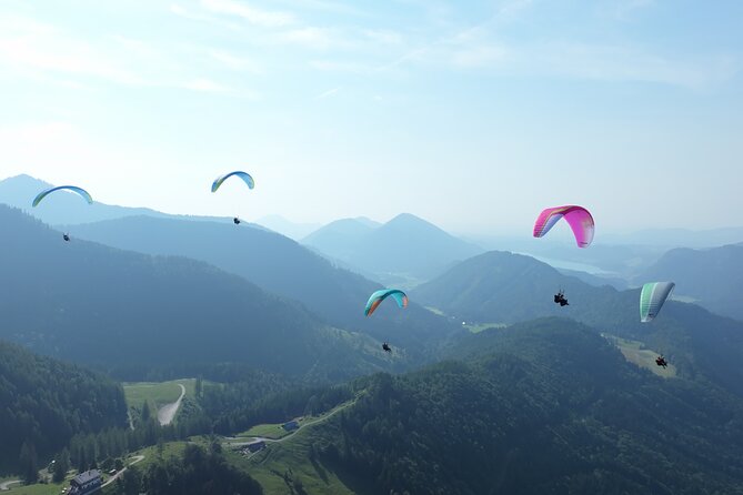 Tandem Paragliding St. Gilgen - Wolfgangsee - Who will get the most from this flight