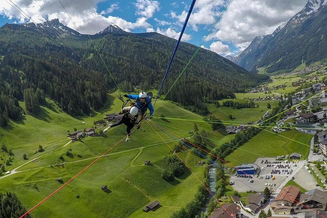 Tandem Paragliding Tirol, Austria - Meeting at the Elfer Cable Car Station in Neustift
