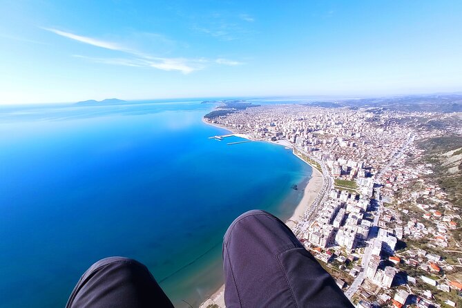 Tandem paragliding Vlore - Albania - Taking off above Vlore in five clear steps